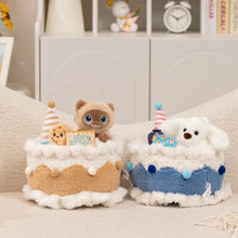 Load image into Gallery viewer, Maltese Plush Toy - Sweet Birthday Cake Surprise - Blueberry Cake-Stuffed Animals-Maltese,Stuffed Animal-5