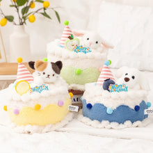 Load image into Gallery viewer, Maltese Plush Toy - Sweet Birthday Cake Surprise - Blueberry Cake-Stuffed Animals-Maltese,Stuffed Animal-6