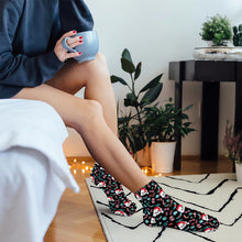 Load image into Gallery viewer, Maltese Socks - Ankle Length - Merry Christmas Maltese-Accessories-Accessories,Dog Dad Gifts,Maltese,Socks-18