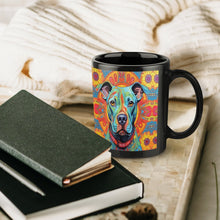 Load image into Gallery viewer, Mandala Majesty Pit Bull Coffee Mug-6