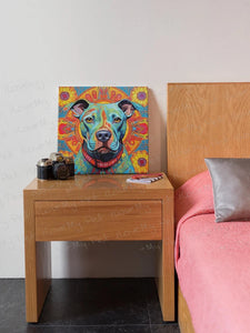 Mandala Majesty Pit Bull Wall Art Poster-Art-Dog Art, Home Decor, Pit Bull, Poster-3