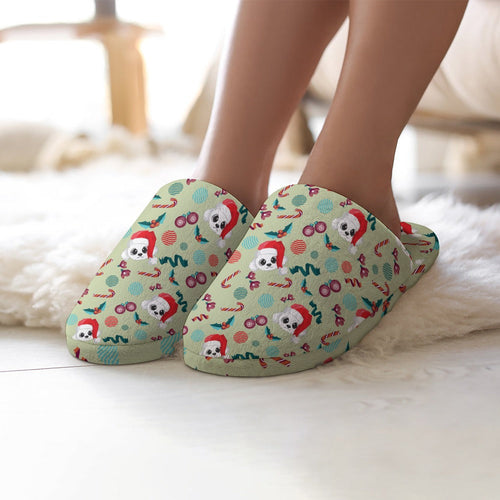 Bichon slippers cheap