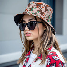 Load image into Gallery viewer, Merry Christmas Chocolate Labrador Bucket Hat-Hats &amp; Caps-Accessories,Chocolate Labrador,Dog Dad Gifts,Dog Mom Gifts,Hats-15