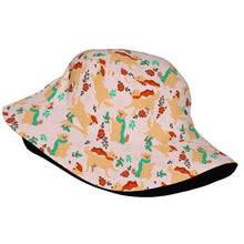 Load image into Gallery viewer, Merry Christmas Yellow Labradors Bucket Hat-Hats &amp; Caps-Accessories,Dog Dad Gifts,Dog Mom Gifts,Hats,Labrador-2