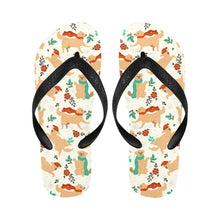 Load image into Gallery viewer, Merry Merry Golden Retriever Christmas Unisex Slippers-3