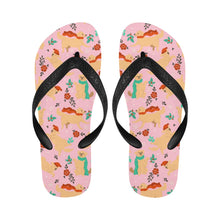 Load image into Gallery viewer, Merry Merry Golden Retriever Christmas Unisex Slippers-4