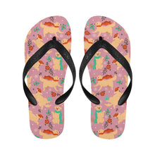 Load image into Gallery viewer, Merry Merry Golden Retriever Christmas Unisex Slippers-7