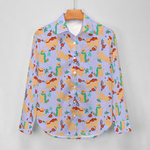 Load image into Gallery viewer, Merry Merry Golden Retriever Christmas Women's Shirt-Apparel-Apparel,Dog Mom Gifts,Golden Retriever,Shirt-15