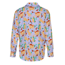 Load image into Gallery viewer, Merry Merry Golden Retriever Christmas Women's Shirt-Apparel-Apparel,Dog Mom Gifts,Golden Retriever,Shirt-17