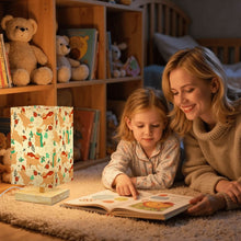 Load image into Gallery viewer, Merry Merry Yellow Labrador Christmas Desktop Table Lamp-Desk Lamps-Christmas,Dog Dad Gifts,Dog Mom Gifts,Home Decor,Labrador,Lamp-5