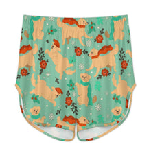 Load image into Gallery viewer, Merry Merry Yellow Labs Christmas Women's Cami and Shorts Pajama Set-8