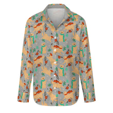 Load image into Gallery viewer, Merry Merry Yellow Labs Christmas Women&#39;s Shirt-Apparel-Apparel,Dog Mom Gifts,Labrador,Shirt-16