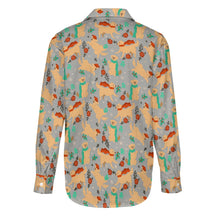 Load image into Gallery viewer, Merry Merry Yellow Labs Christmas Women&#39;s Shirt-Apparel-Apparel,Dog Mom Gifts,Labrador,Shirt-17