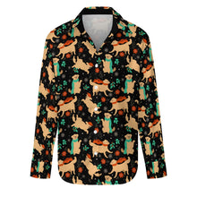 Load image into Gallery viewer, Merry Merry Yellow Labs Christmas Women&#39;s Shirt-Apparel-Apparel,Dog Mom Gifts,Labrador,Shirt-19