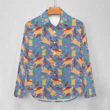 Load image into Gallery viewer, Merry Merry Yellow Labs Christmas Women&#39;s Shirt-Apparel-Apparel,Dog Mom Gifts,Labrador,Shirt-9