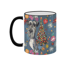 Load image into Gallery viewer, Merry Schnauzer Sparkle Christmas Coffee Mug-4