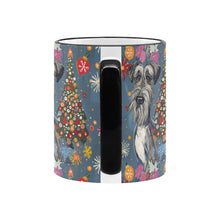 Load image into Gallery viewer, Merry Schnauzer Sparkle Christmas Coffee Mug-6