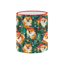 Load image into Gallery viewer, Merry Shiba Merriment Christmas Coffee Mug-5