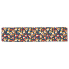 Load image into Gallery viewer, Merry Shiba Soiree Christmas Table Runner-Home Decor-Christmas, Home Decor, Shiba Inu-ONE SIZE-2