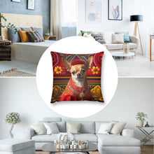 Load image into Gallery viewer, Mexican Tapestry Red Chihuahua Plush Pillow Case-Chihuahua, Dog Dad Gifts, Dog Mom Gifts, Home Decor, Pillows-3