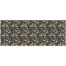 Load image into Gallery viewer, Midnight Garden Greyhound Christmas Gift Wrapping Paper - 2 Rolls-Christmas Ornament-Christmas,Greyhound,Wrapping Paper-2