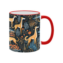 Load image into Gallery viewer, Midnight Garden Greyhound / Whippet Christmas Coffee Mug-3