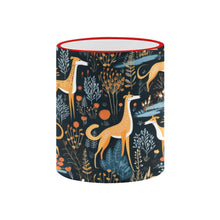Load image into Gallery viewer, Midnight Garden Greyhound / Whippet Christmas Coffee Mug-5