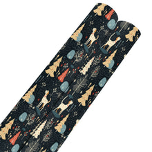 Load image into Gallery viewer, Midnight Magic Labrador Christmas Gift Wrapping Paper - 2 Rolls-Christmas Ornament-Christmas,Labrador,Wrapping Paper-5