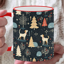 Load image into Gallery viewer, Midnight Magic Labrador Christmas Mug-White2-ONE SIZE-1