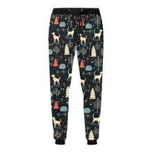 Load image into Gallery viewer, Midnight Magic Labrador Christmas Unisex Sweatpants-Apparel-Apparel, Christmas, Dog Dad Gifts, Dog Mom Gifts, Labrador, Pajamas-4