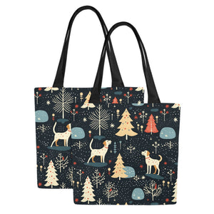 Midnight Magic Labrador Large Canvas Tote Bags - Set of 2-Accessories-Accessories, Bags, Labrador-7