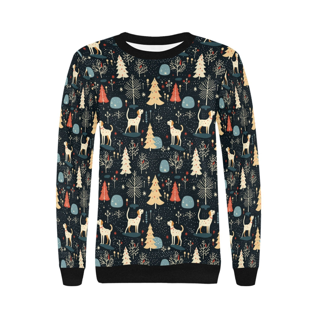 Midnight Magic Labrador Sweatshirt for Women-Apparel-Apparel, Christmas, Dog Mom Gifts, Labrador, Sweatshirt-S-3