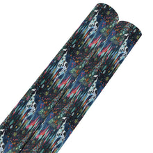 Load image into Gallery viewer, Midnight Majesty Greyhound Christmas Gift Wrapping Paper - 2 Rolls-Christmas Ornament-Christmas,Greyhound,Wrapping Paper-Greyhound-5