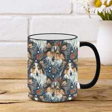 Load image into Gallery viewer, Midwinter Dream Sheltie's Christmas Coffee Mug-2
