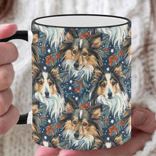 Load image into Gallery viewer, Midwinter Dream Sheltie's Christmas Coffee Mug-White6-ONE SIZE-1