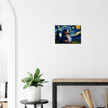Load image into Gallery viewer, Milky Way Bernese Mountain Dog Wall Art Poster-Print Material-Bernese Mountain Dog, Dog Art, Dogs, Home Decor, Poster-5