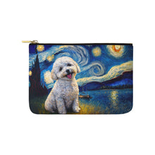 Load image into Gallery viewer, Milky Way Bichon Frise Carry-All Pouch-Accessories-Accessories, Bags, Bichon Frise, Dog Dad Gifts, Dog Mom Gifts-White-ONESIZE-1