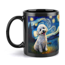 Load image into Gallery viewer, Milky Way Bichon Frise Coffee Mug-Mug-Bichon Frise, Home Decor, Mugs-ONE SIZE-Black-3