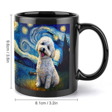 Load image into Gallery viewer, Milky Way Bichon Frise Coffee Mug-Mug-Bichon Frise, Home Decor, Mugs-ONE SIZE-Black-5