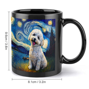 Milky Way Bichon Frise Coffee Mug-Mug-Bichon Frise, Home Decor, Mugs-ONE SIZE-Black-5