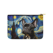 Load image into Gallery viewer, Milky Way Black French Bulldog Carry-All Pouch-Accessories-Accessories, Bags, Dog Dad Gifts, Dog Mom Gifts, French Bulldog-2