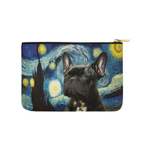 Load image into Gallery viewer, Milky Way Black French Bulldog Carry-All Pouch-Accessories-Accessories, Bags, Dog Dad Gifts, Dog Mom Gifts, French Bulldog-6