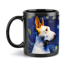 Load image into Gallery viewer, Milky Way Bull Terrier Coffee Mug-Mug-Bull Terrier, Home Decor, Mugs-ONE SIZE-Black-1