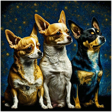 Load image into Gallery viewer, Milky Way Chihuahua Wall Art Poster-Print Material-Chihuahua, Dog Art, Dogs, Home Decor, Poster-30x30 cm / 12x12″-3