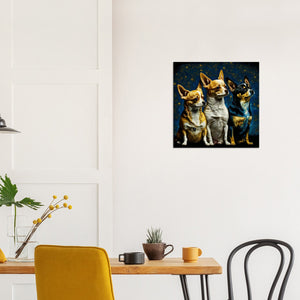 Milky Way Chihuahua Wall Art Poster-Print Material-Chihuahua, Dog Art, Dogs, Home Decor, Poster-4