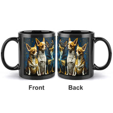 Load image into Gallery viewer, Milky Way Chihuahuas Coffee Mug-Mug-Chihuahua, Home Decor, Mugs-ONE SIZE-Black-3