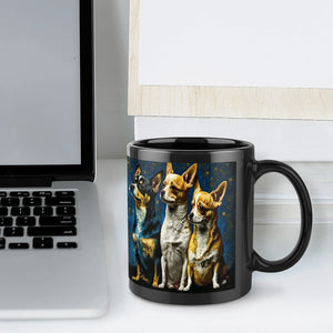 Milky Way Chihuahuas Coffee Mug-Mug-Chihuahua, Home Decor, Mugs-ONE SIZE-Black-4