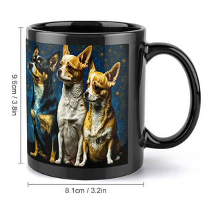 Milky Way Chihuahuas Coffee Mug-Mug-Chihuahua, Home Decor, Mugs-ONE SIZE-Black-2