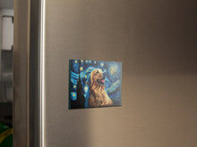 Load image into Gallery viewer, Milky Way Golden Retriever Fridge Magnet-Home Decor-Dogs, Golden Retriever, Home Decor, Magnet-3