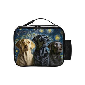 Milky Way Labradors Lunch Bag-Accessories-Bags, Dog Dad Gifts, Dog Mom Gifts, Labrador, Lunch Bags-Black-ONE SIZE-1